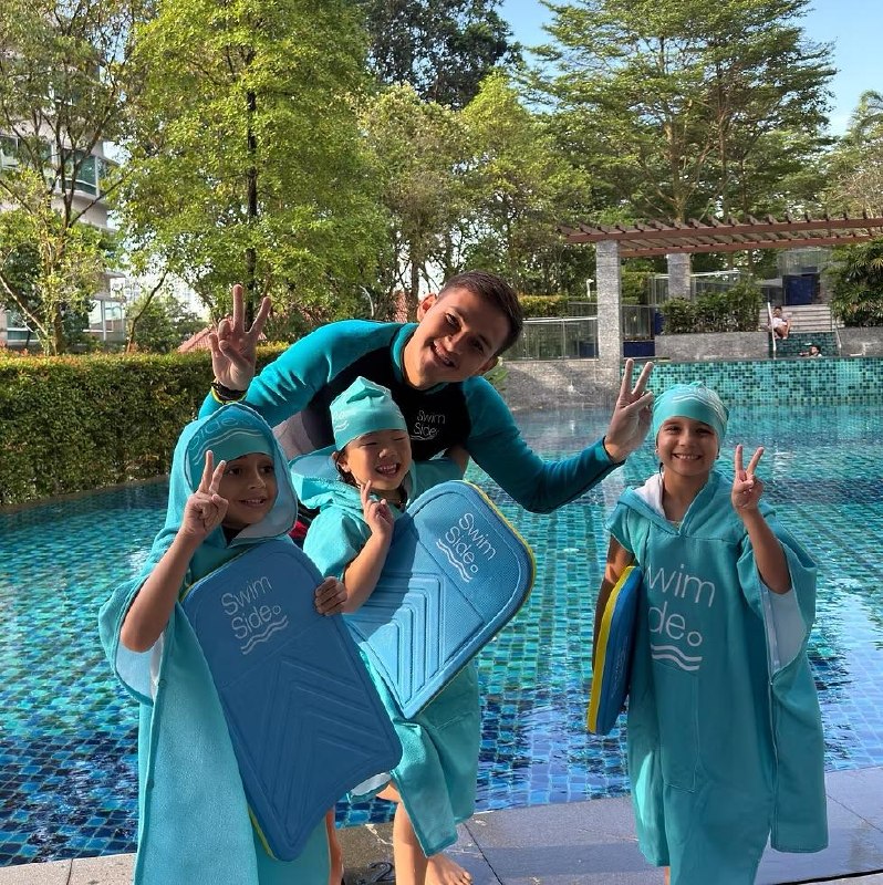 Kids swimming lessons with Coach Omar